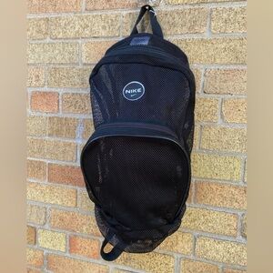 Vintage 2003 White Tag Nike Mesh Backpack Black